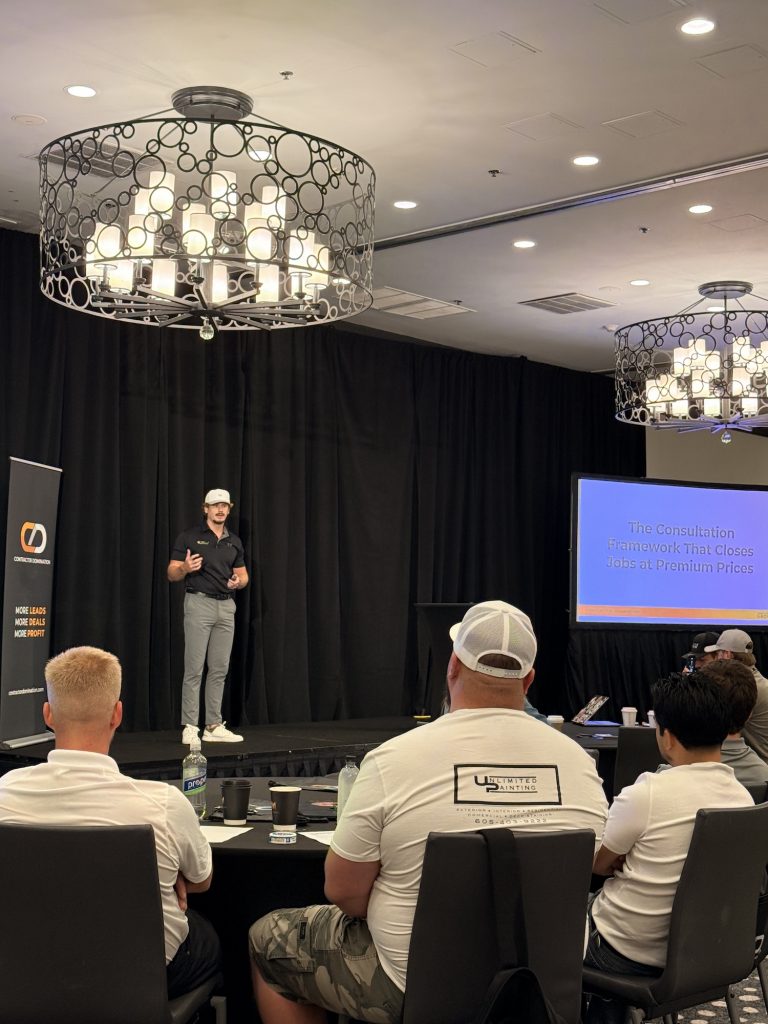 contractor domination live event
